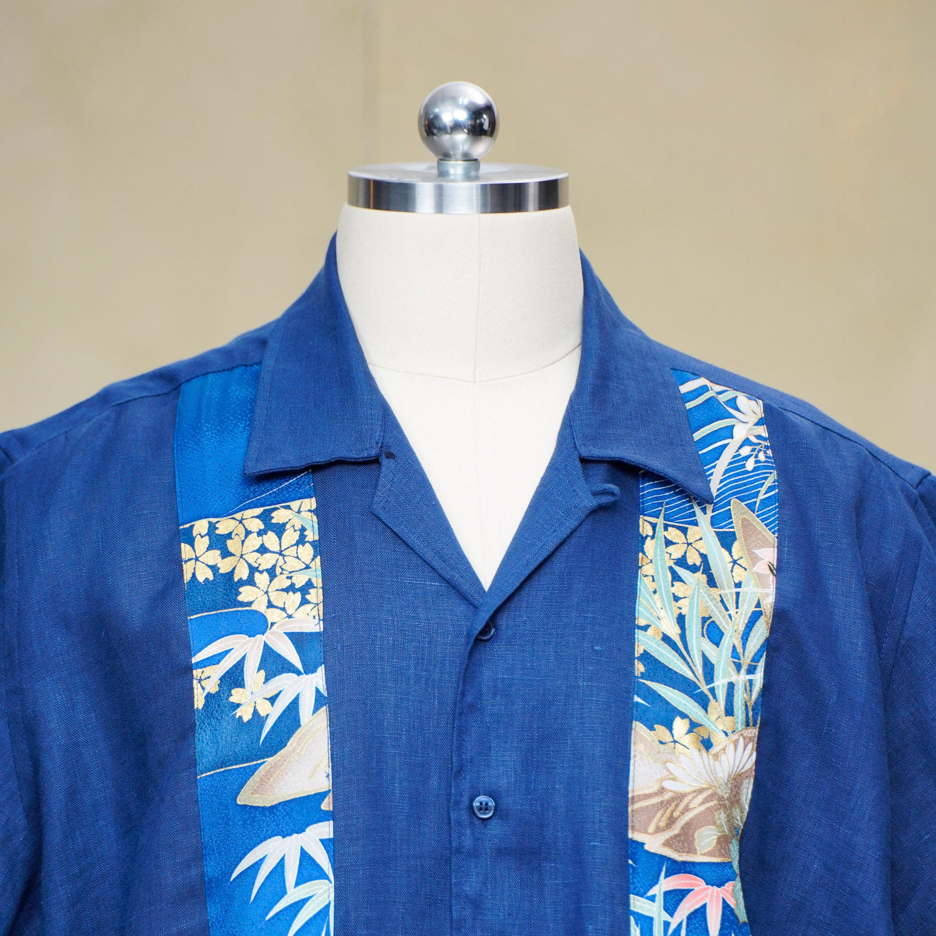Premium On-hand: Navy Men's Linen Polo | XL | LP8437H