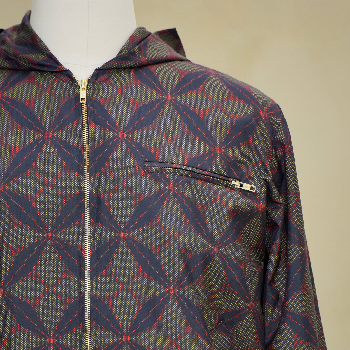 Premium On-hand: Green Loose Fit Oshima Men's Bomber Jacket | LBJ8430M | Large