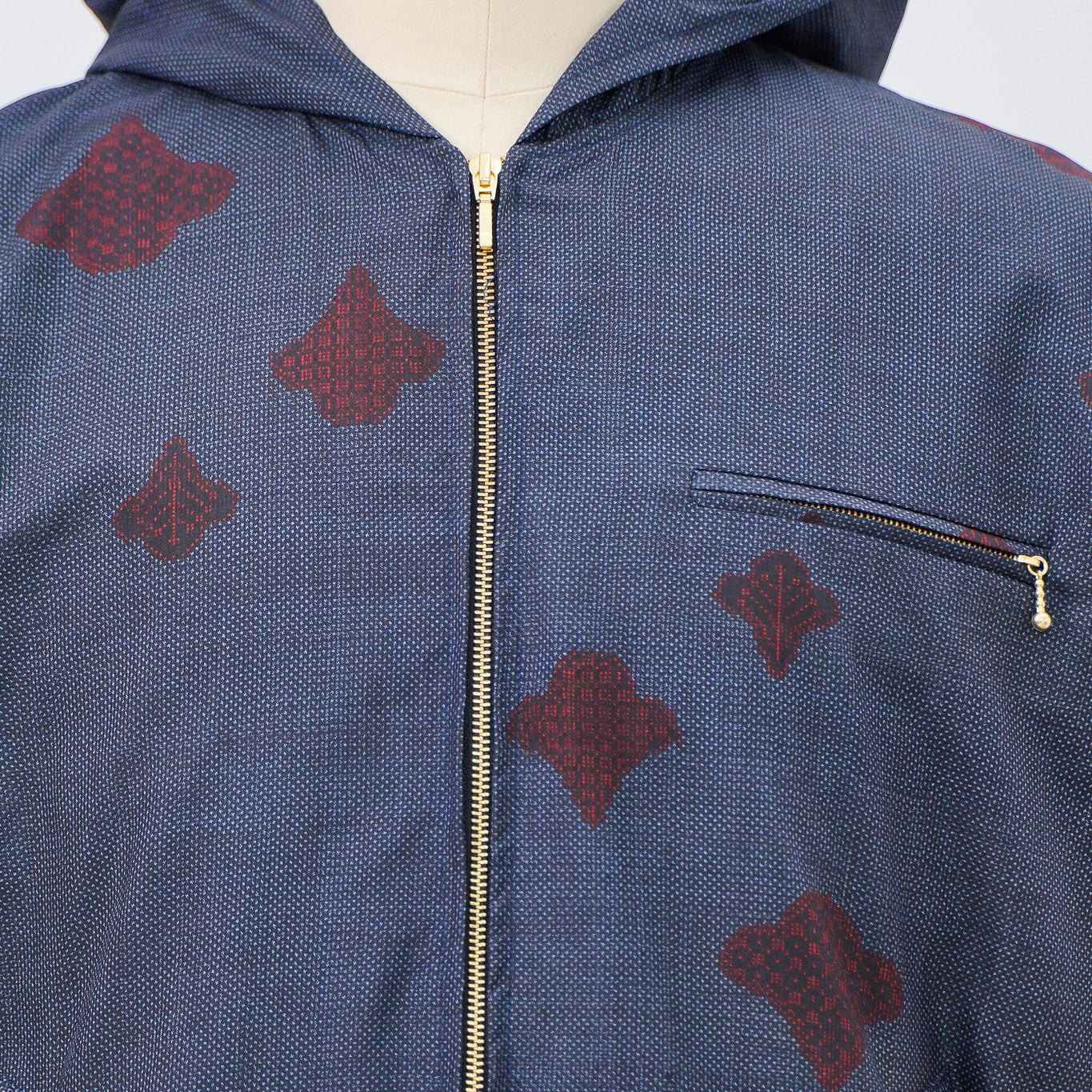 Premium On-hand: Blue Loose Fit Oshima Men's Bomber Jacket | LBJ8131 | L