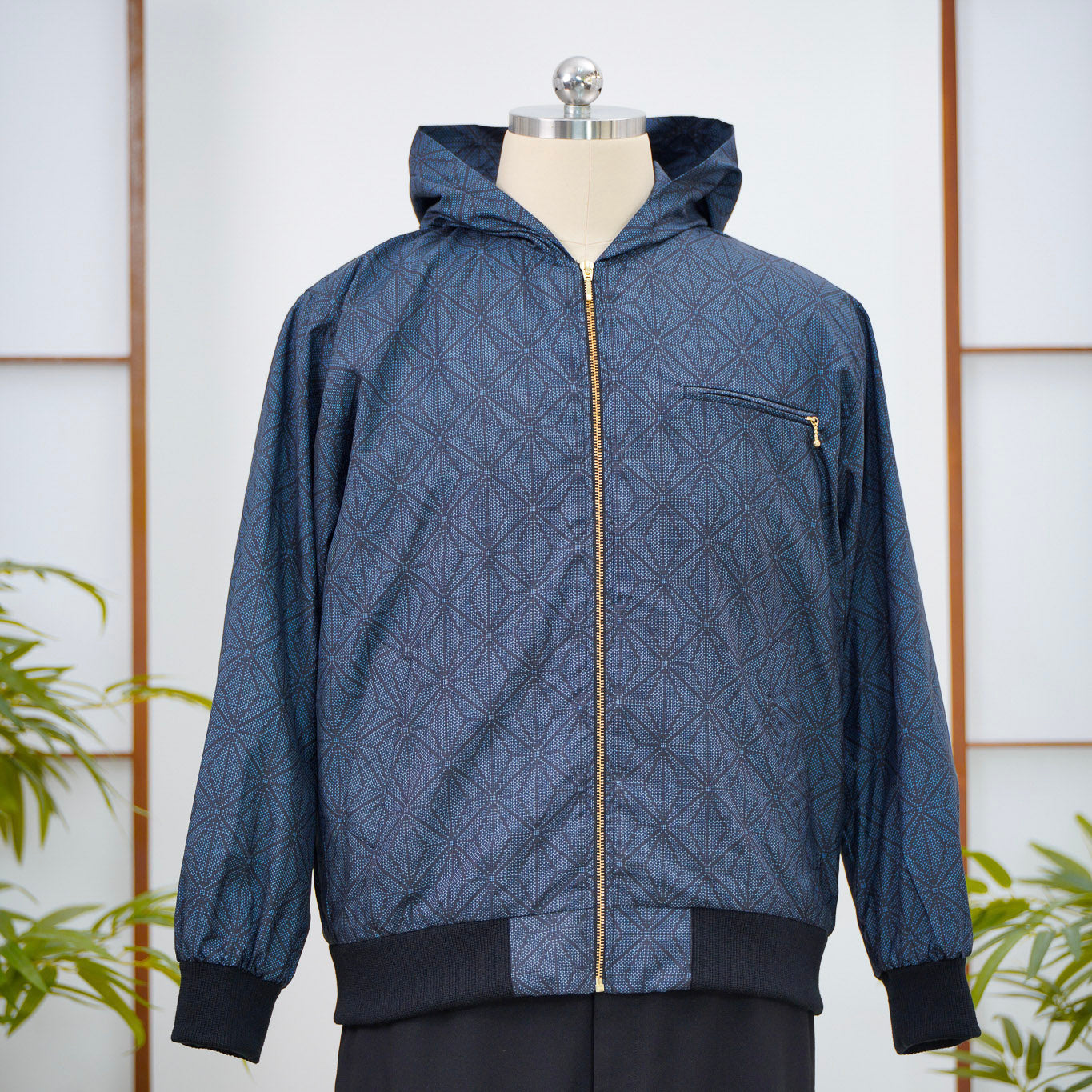 Premium On-hand: Blue Loose Fit Oshima Men's Bomber Jacket | LBJ8130 | L