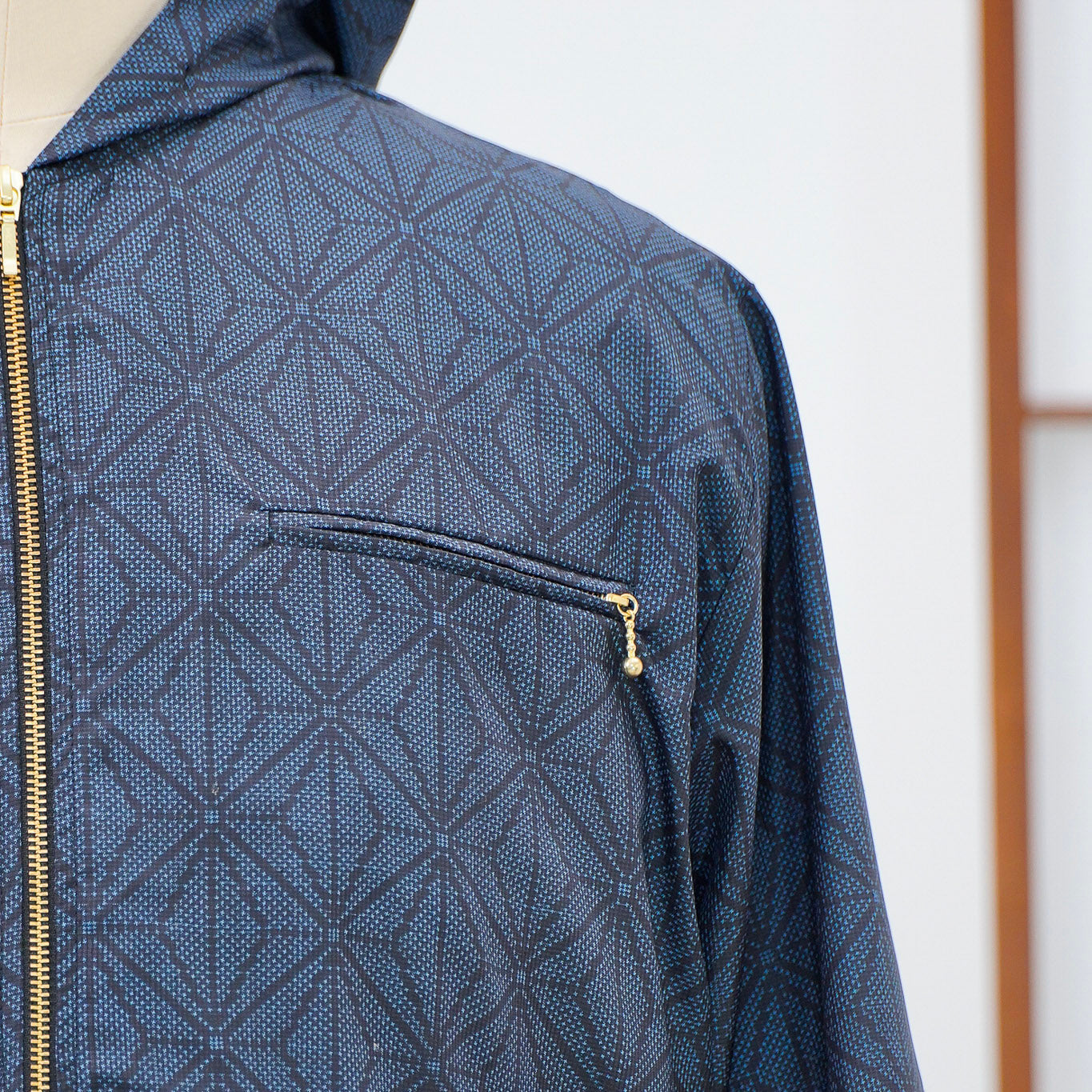 Premium On-hand: Blue Loose Fit Oshima Men's Bomber Jacket | LBJ8130 | L