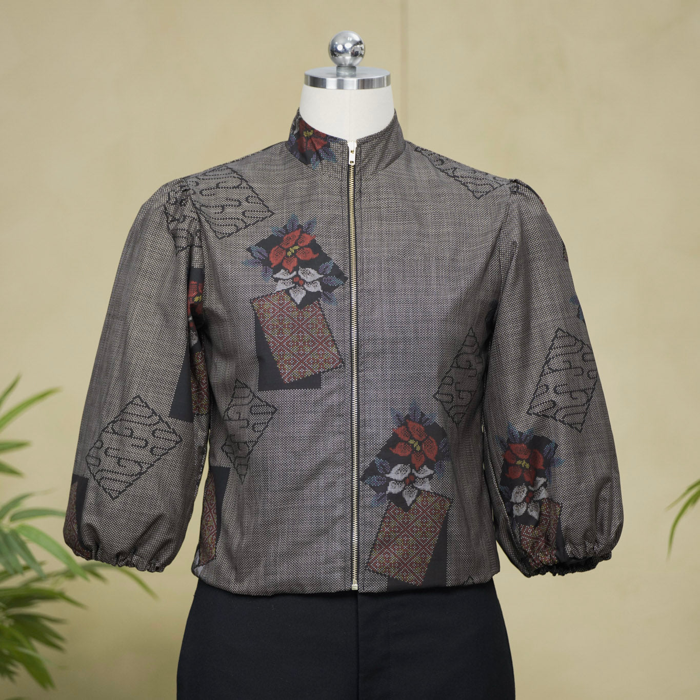 Premium On-hand item: Brown Puff Jacket | Large | PJ8343M (SO M)