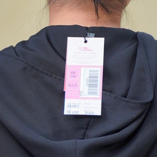 Premium On-hand: Black Hoodie | H8245Y