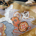 Load image into Gallery viewer, Dec 1 LIVE Fabric: A golden story (fabric 25) - a lot of gold details!
