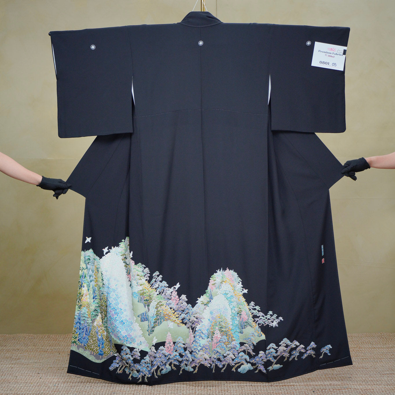 Premium Sho Fabric: 0801_05 | Heaven's Waterfall | Yuzen!!!
