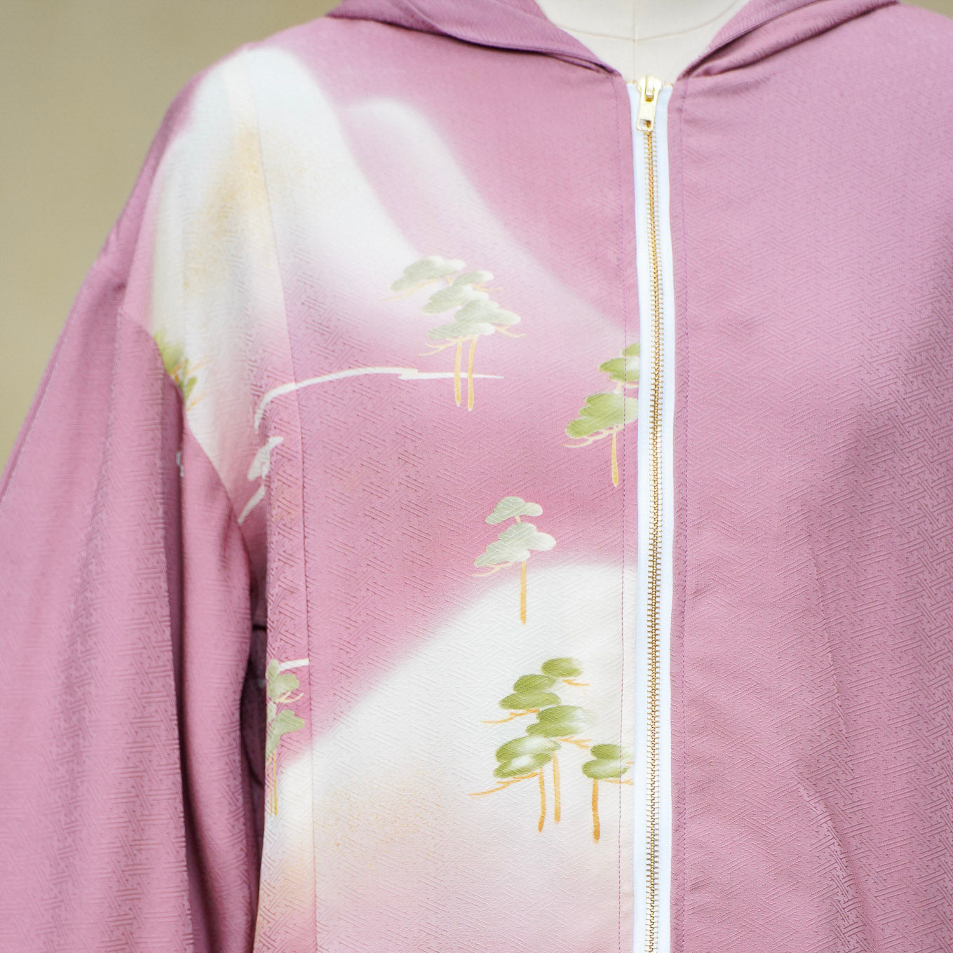 8k Hoodies On-hand: Pink Hoodie With Zipper | HWZ7959Y
