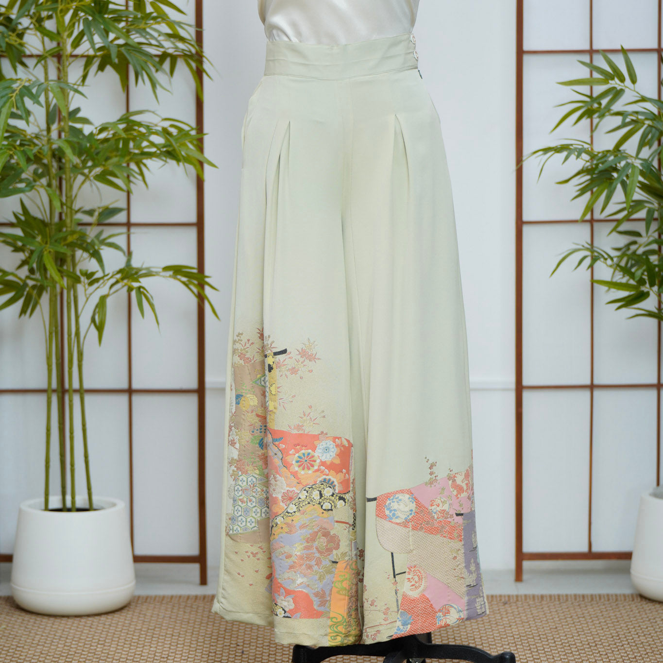 GGSB: On hand: Green Palazzo Pants | PP5248 | 2XLZ