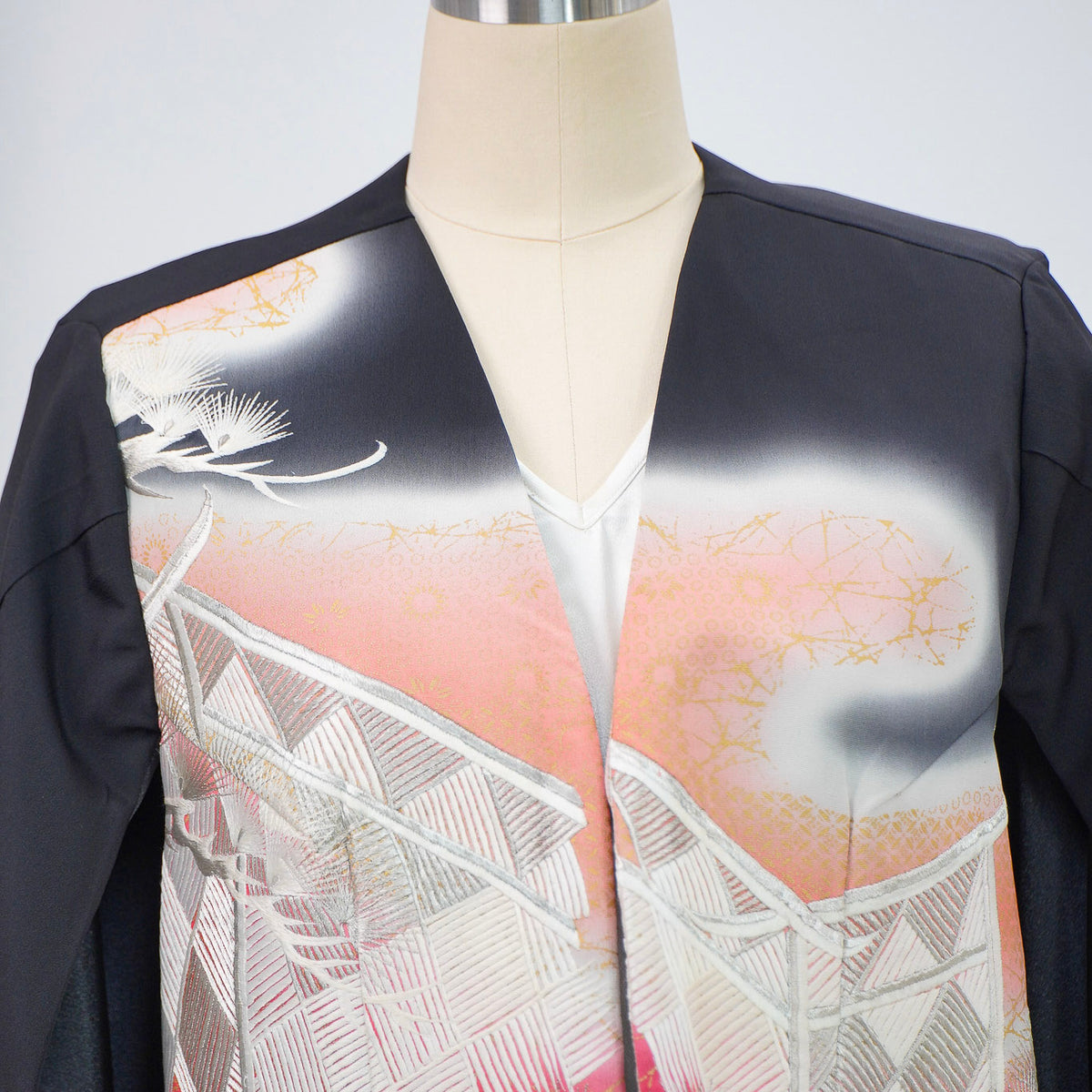 Premium On-hand: Cape Blazer | CB5441M | Black | XL (Embroidery!)