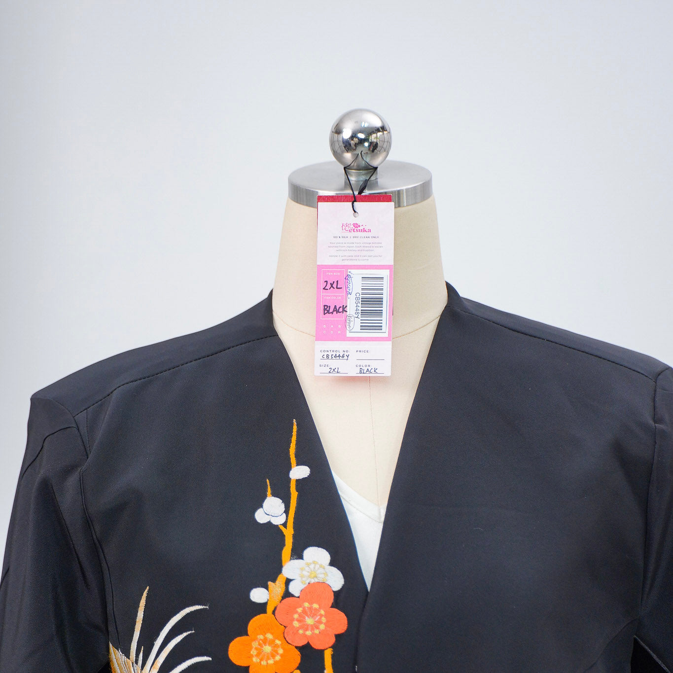 Premium On-hand: Cape Blazer | CB5448Y | Black | 2XL