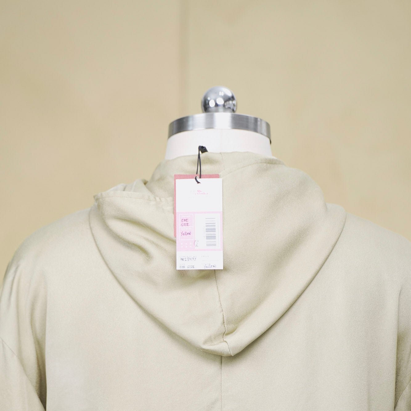 Premium On-hand: Light green Hoodie With Zipper | HWZ8319Y