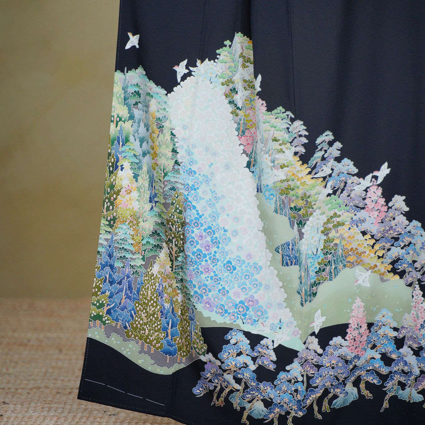 Premium Sho Fabric: 0801_05 | Heaven's Waterfall | Yuzen!!!