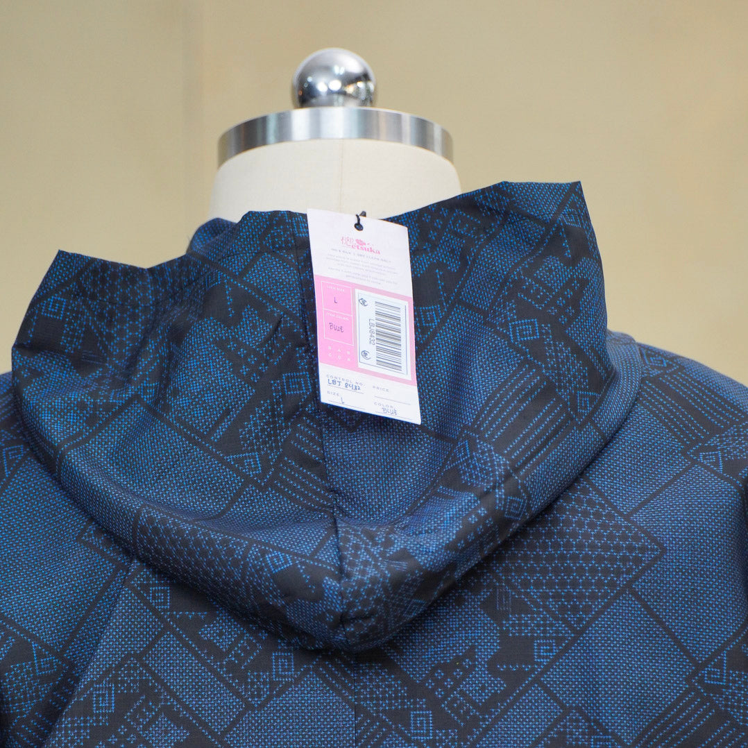 Premium On-hand: Blue Loose Fit Oshima Men's Bomber Jacket | LBJ8432M | Large