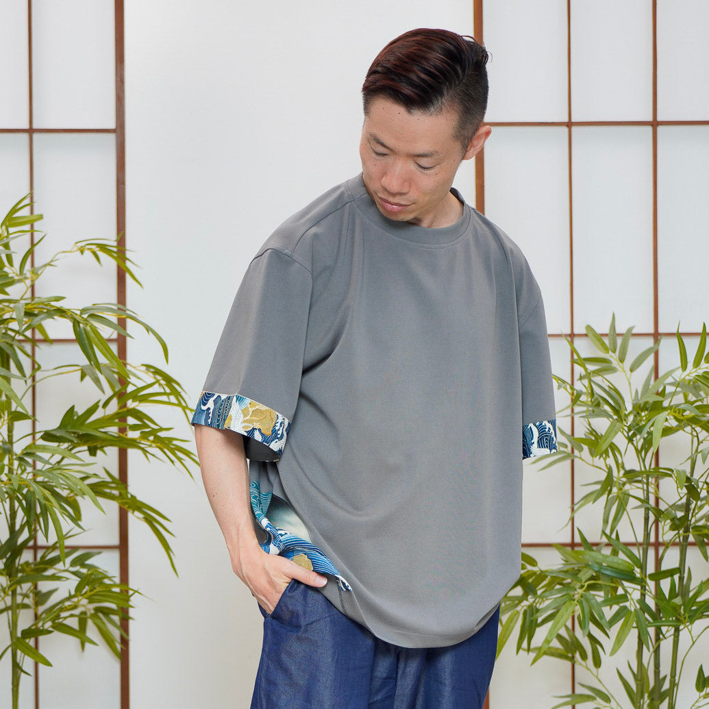 Premium On-hand: Gray Oversized Shirt | L | OS8022H