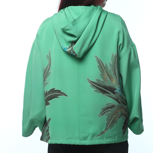 On-hand: Hoodie With Zipper | HWZ3775 (rare green color)
