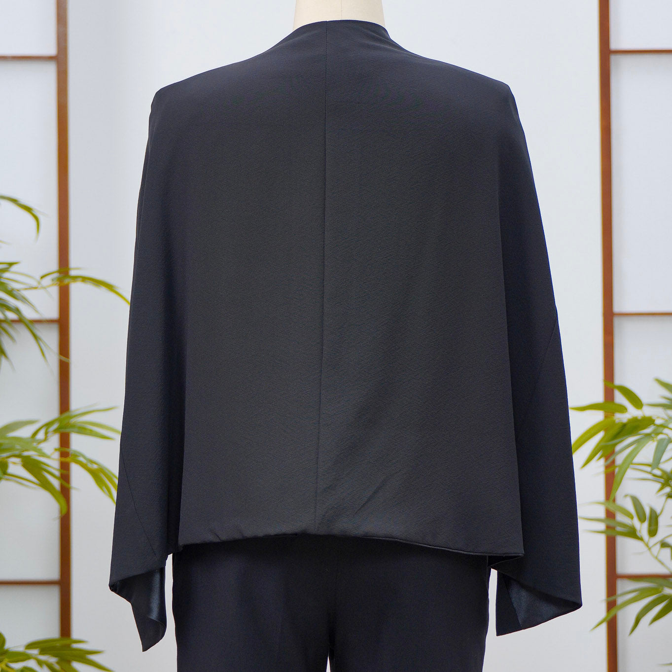 Premium On-hand: Cape Blazer | CB5438M | Black | 3XLA