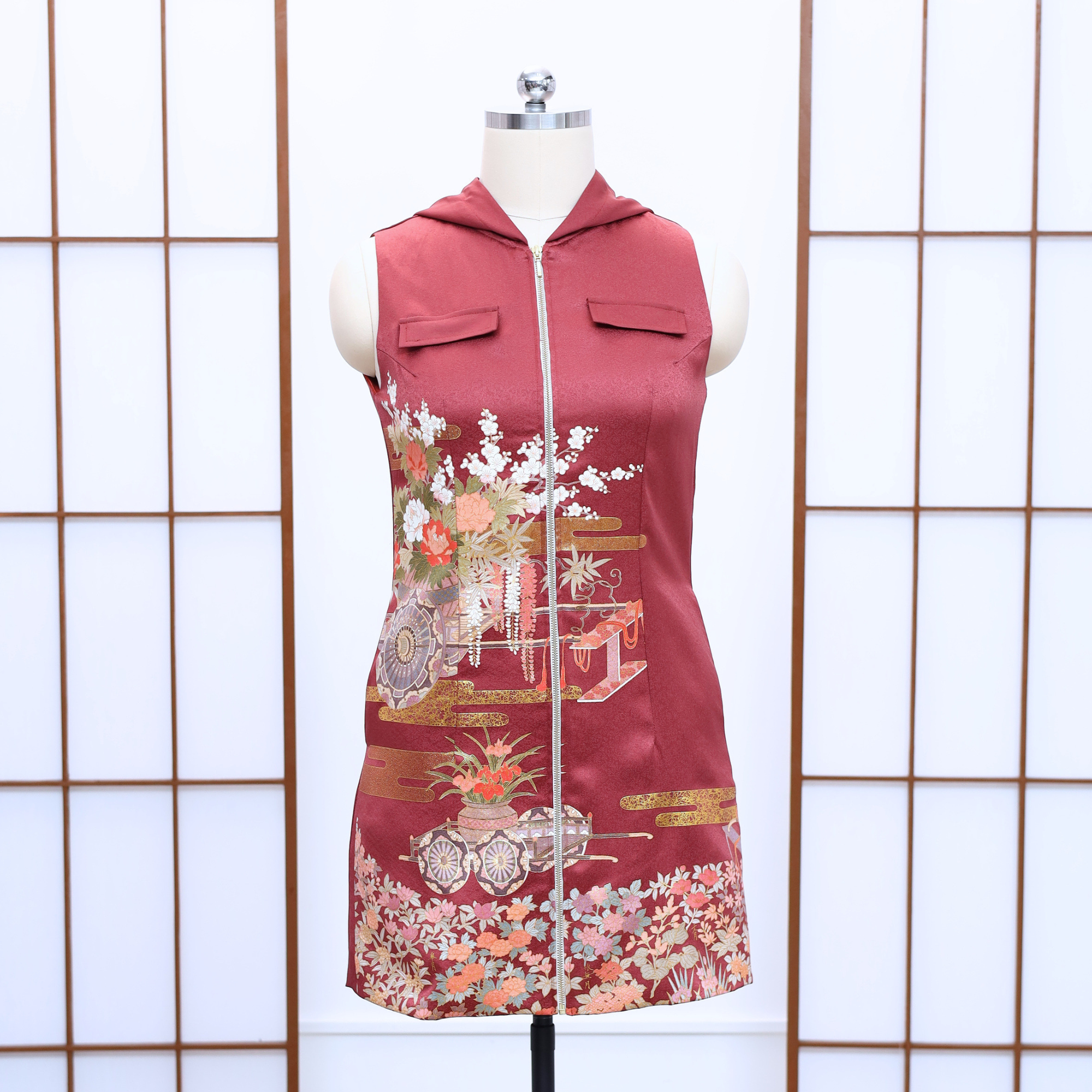 Premium On-hand item: Red Hoodie Dress | ZHD7782