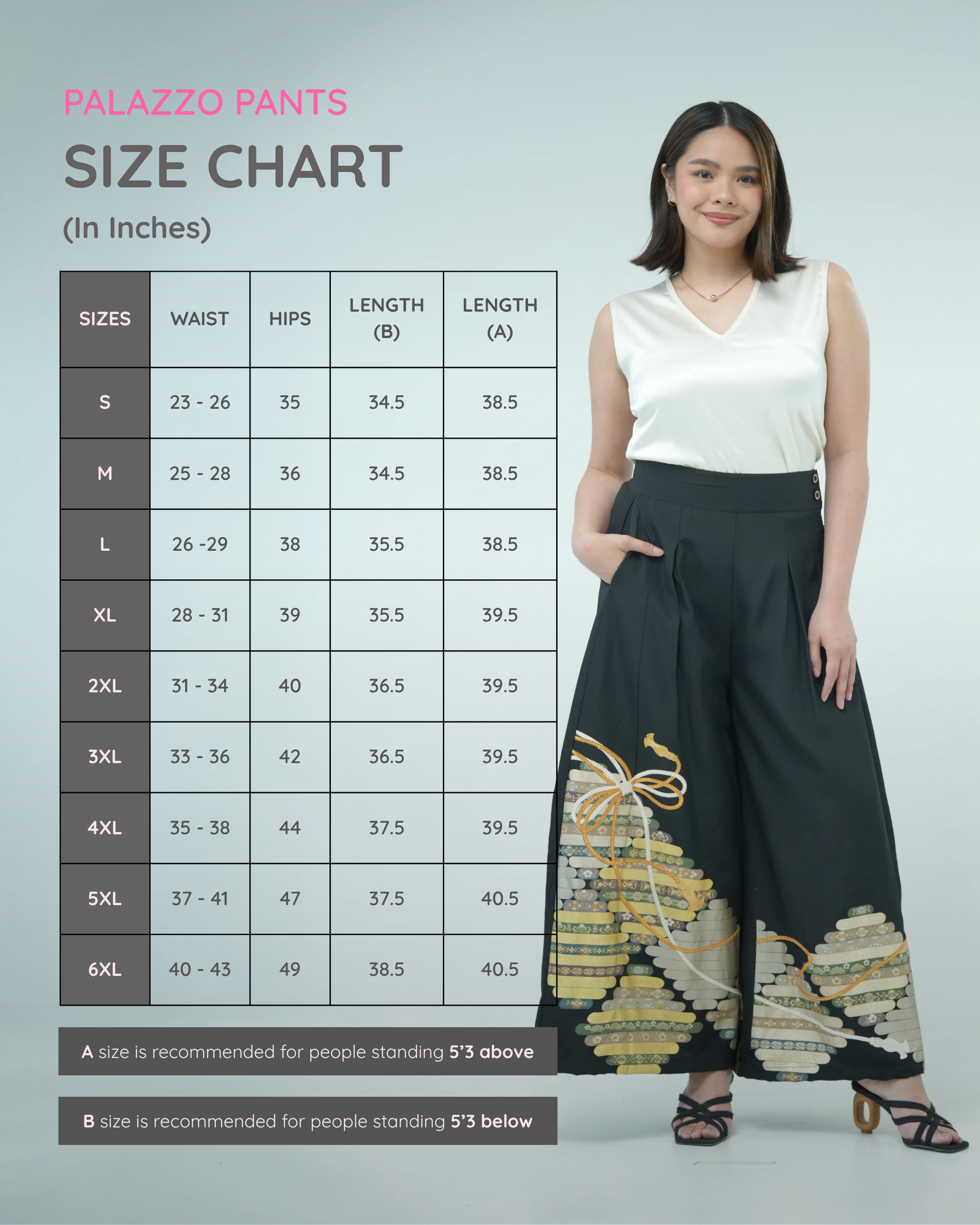 Premium On-hand: Lavender Palazzo Pants | LA | PP4809