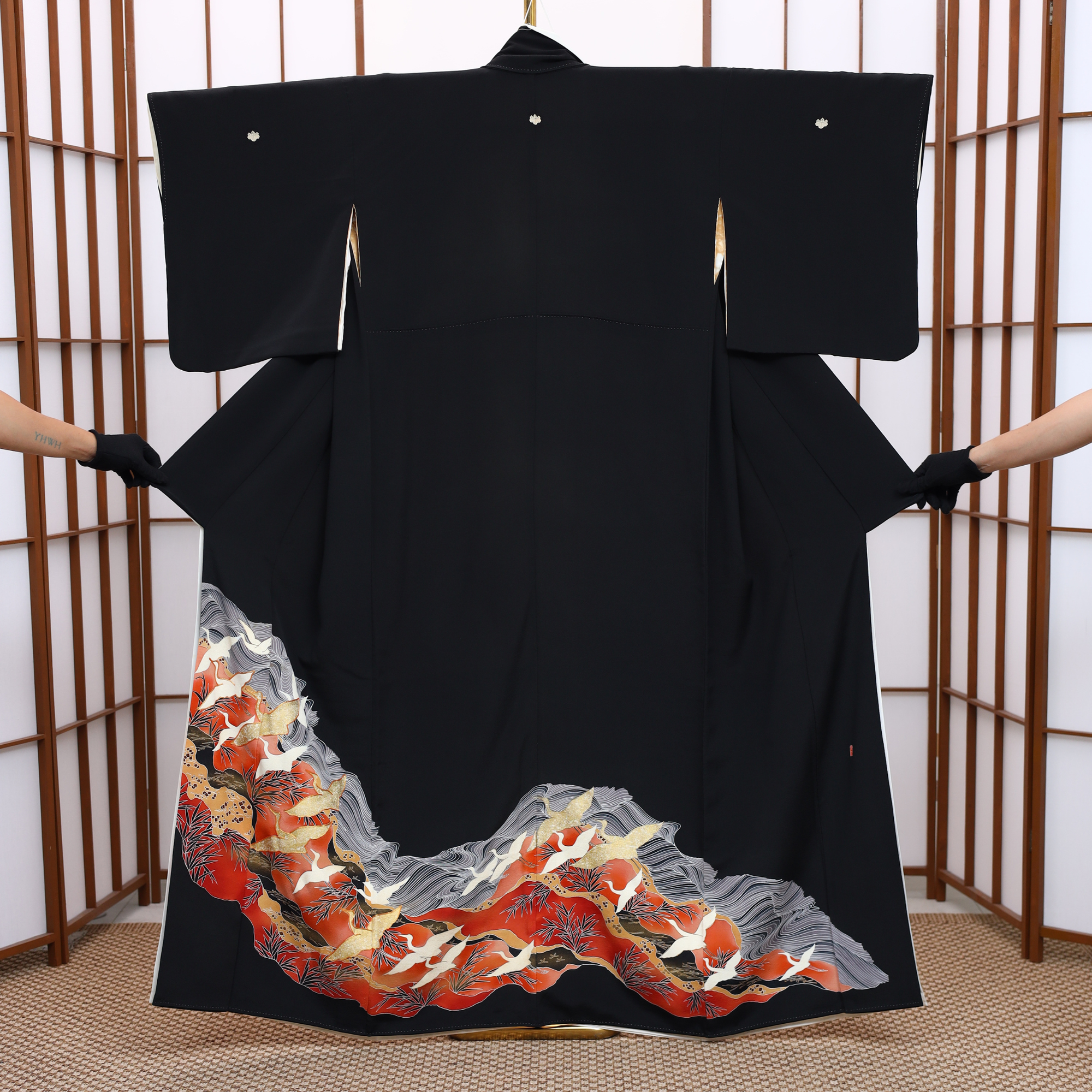 Chiku Fabric: 0521_08 | Horizon of Lava