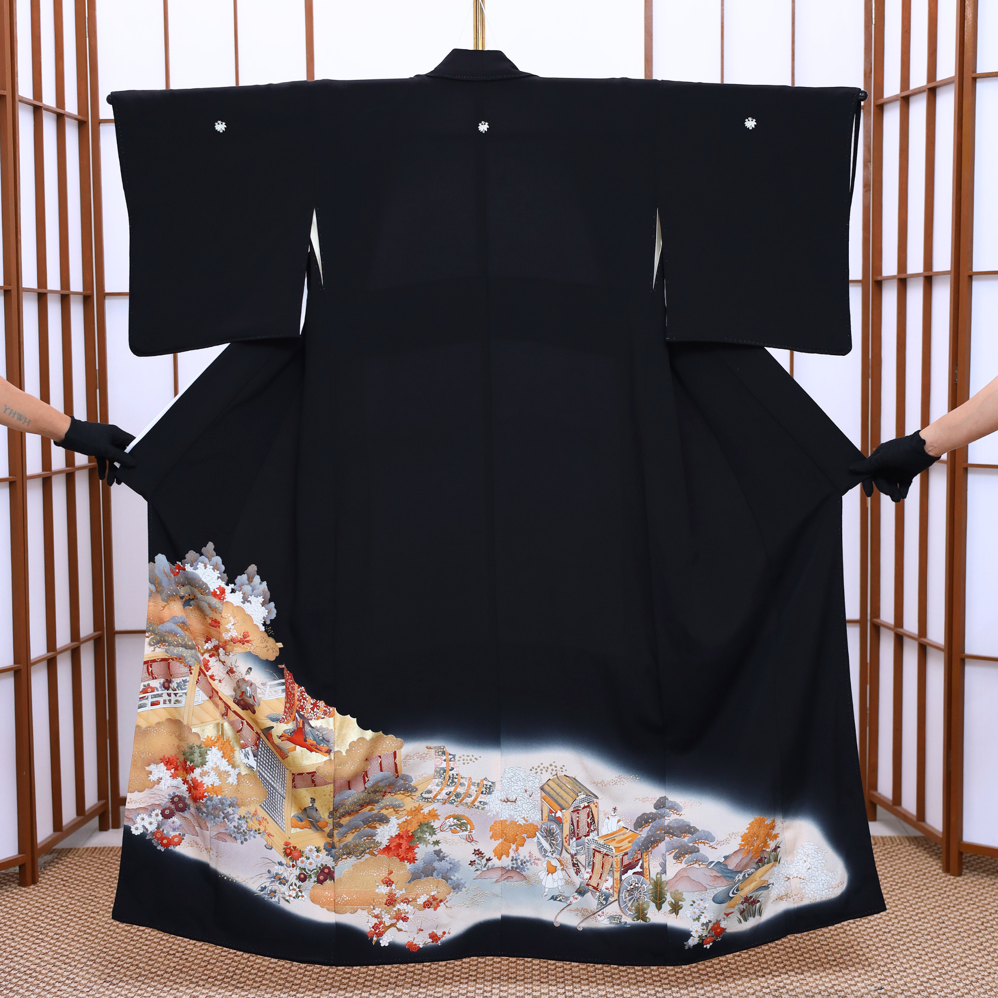 Chiku Fabric: 0519_22 | Tale of Palace