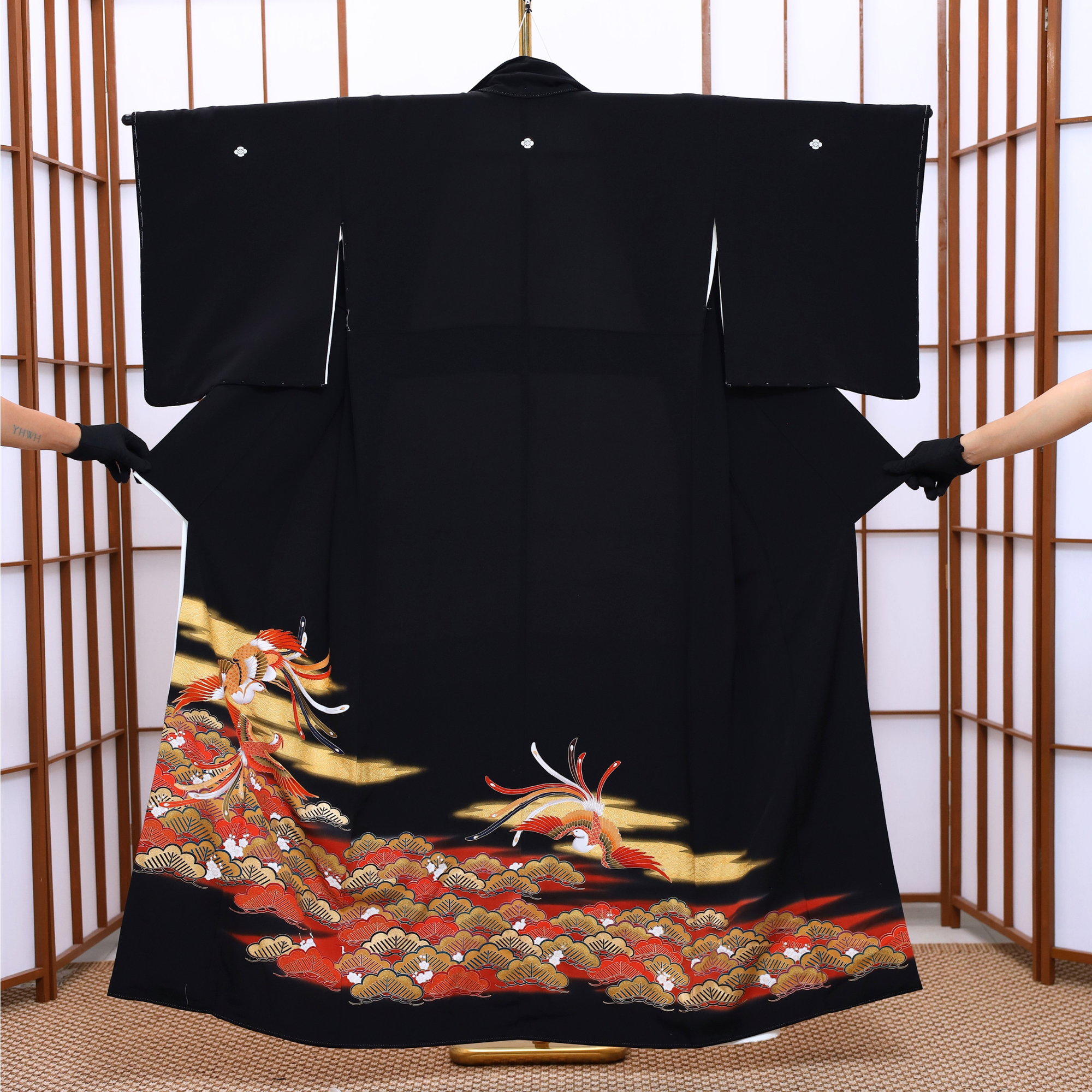 Chiku Fabric: 0519_21 | Fiery Ascendance