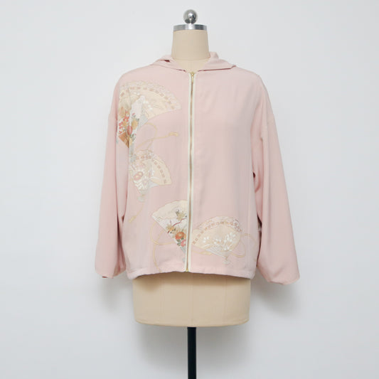 On-hand item: Hoodie With Zipper | HWZ4591 | I luv how dainty this pink is!