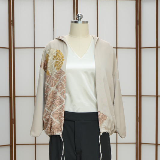 Premium On-hand: Cream Hoodie | H6134