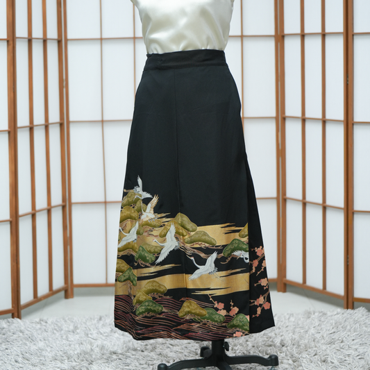 Premium On-hand: Black Wrap Skirt | 2T | WS6570Y