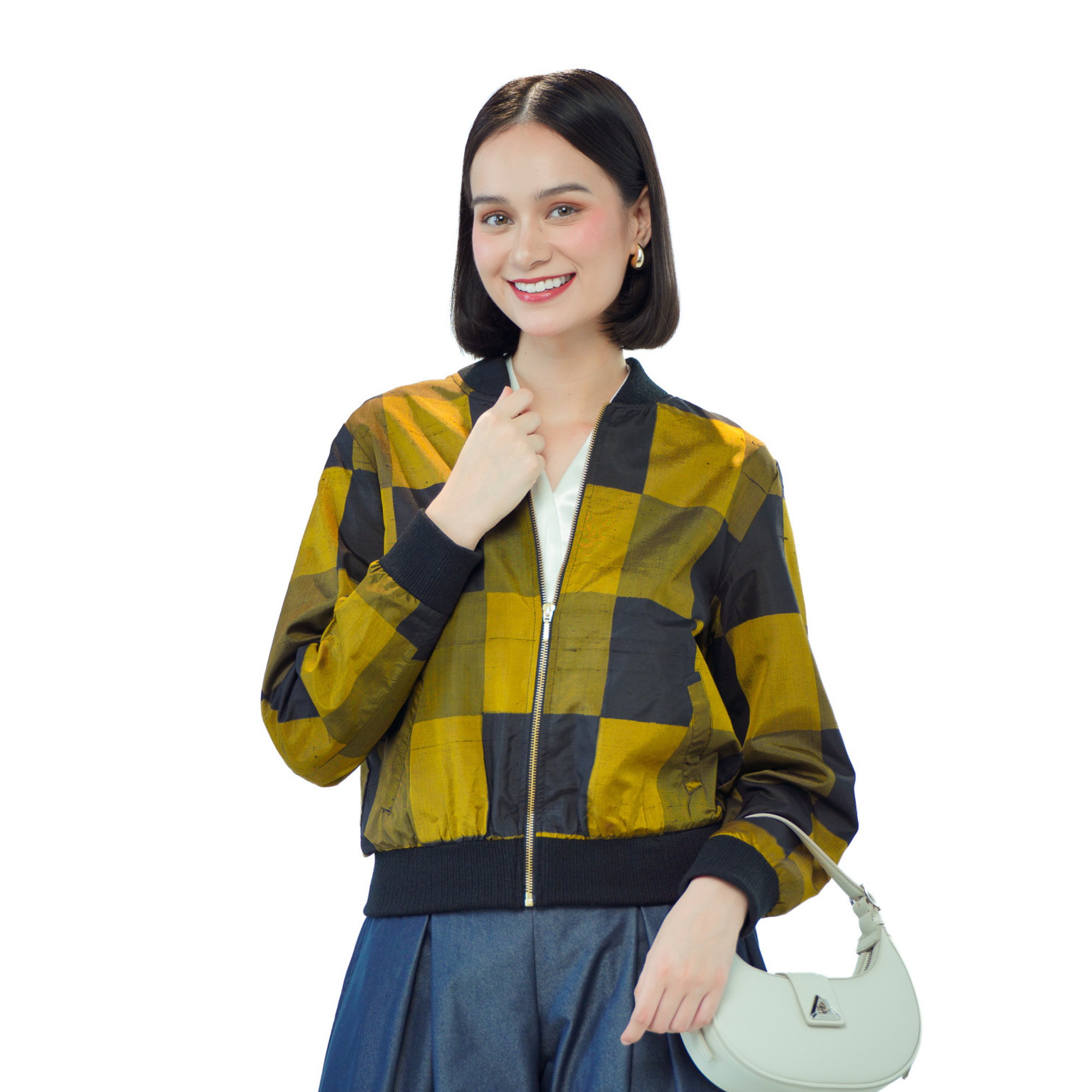 Premium On-hand: Yellow Oshima Bomber Jacket