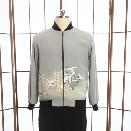 Premium On-hand: Blue Men's Bomber Jacket | BJ6843 | M