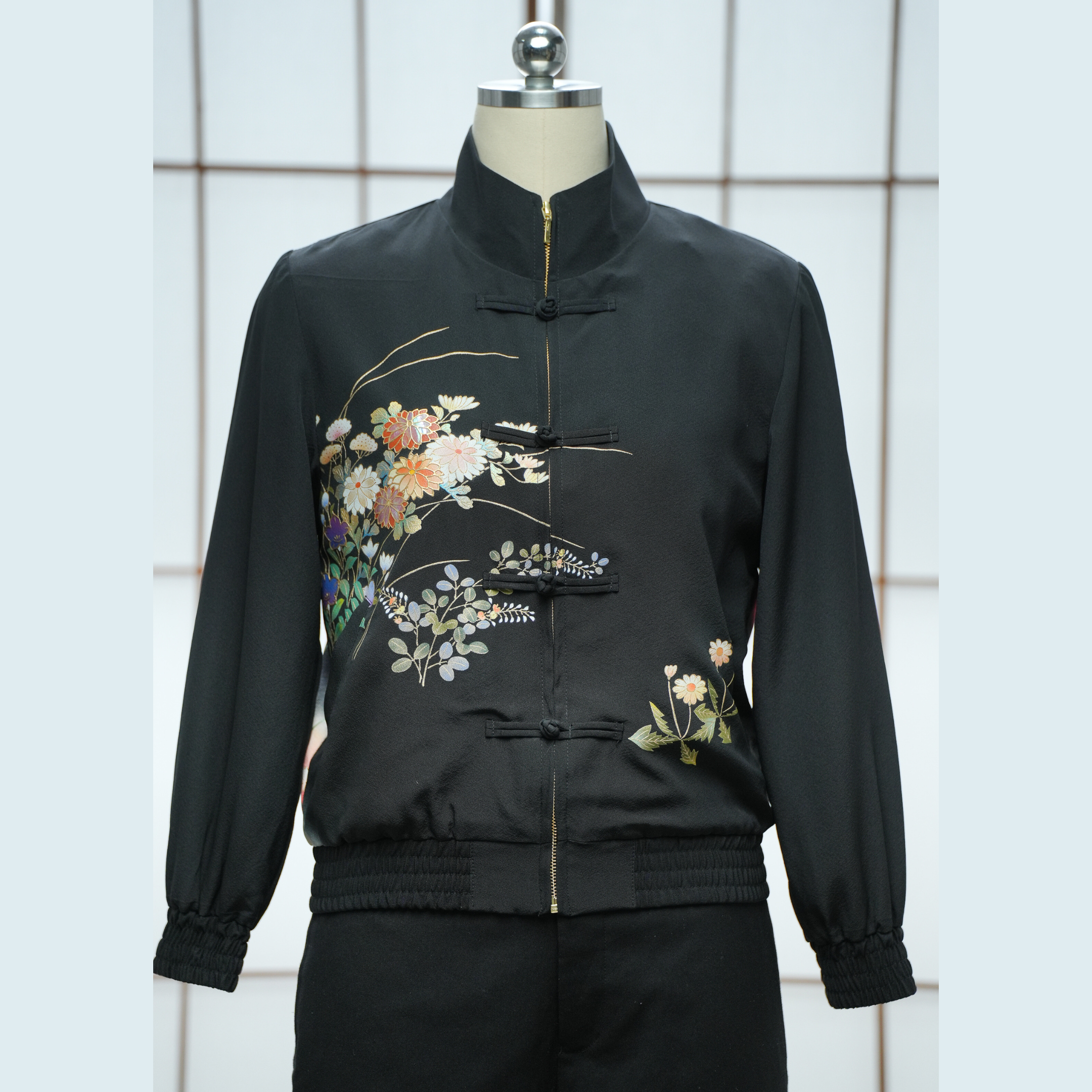 Premium On-hand: Black Chinese Knot Suit Jacket | CNY7172 | LB