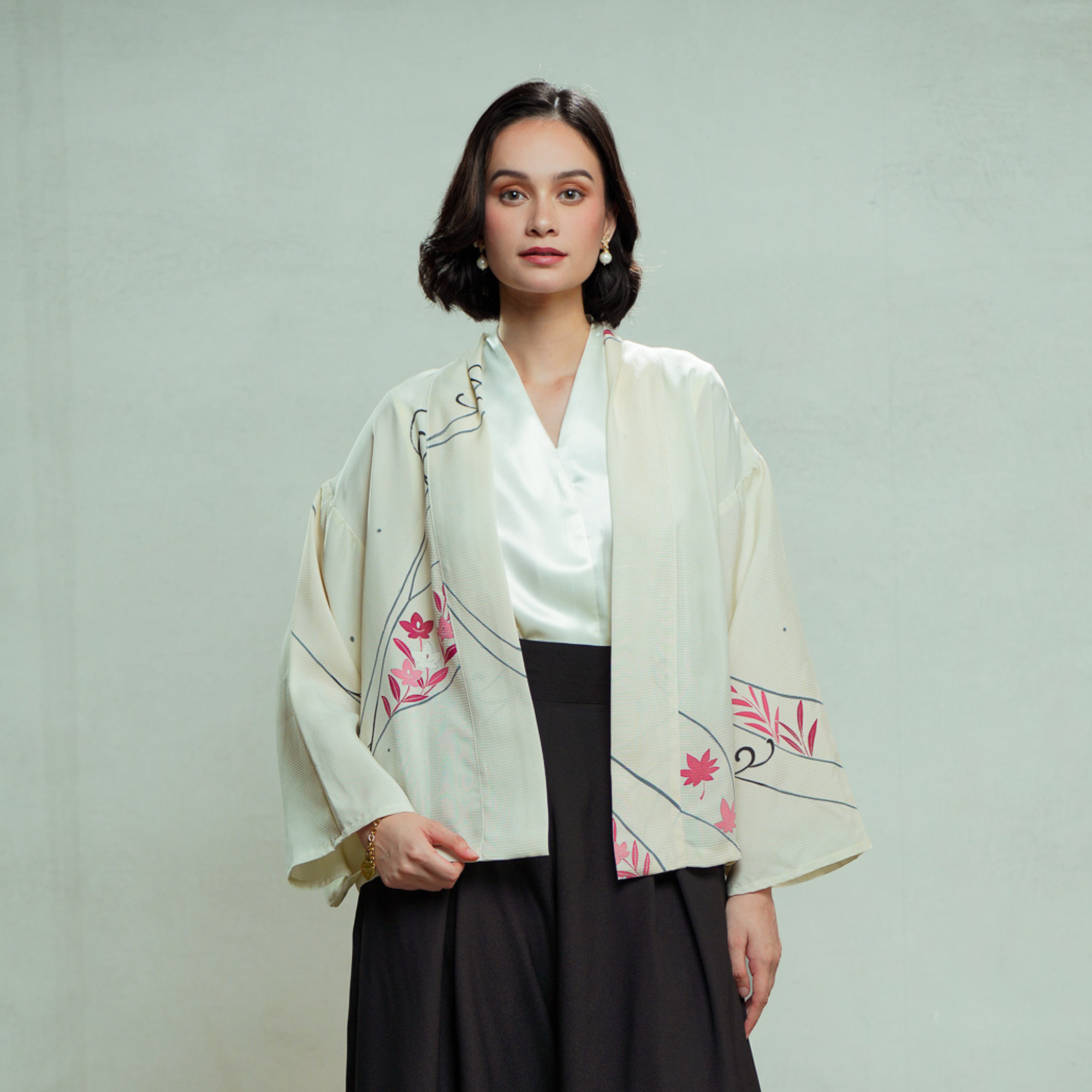 Premium On-hand item: White See through Blazer