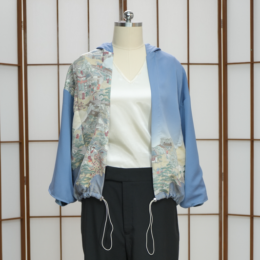 Premium On-hand: Blue Hoodie | H6143 (rare embroidery!)