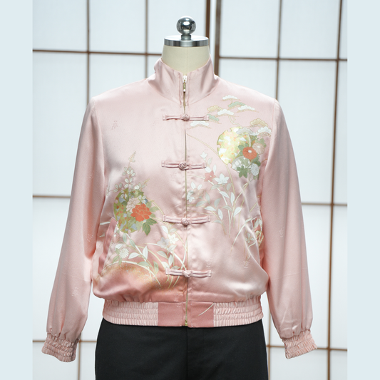 Premium On-hand: Pink Chinese Knot Suit Jacket | CNY7193 | XLB