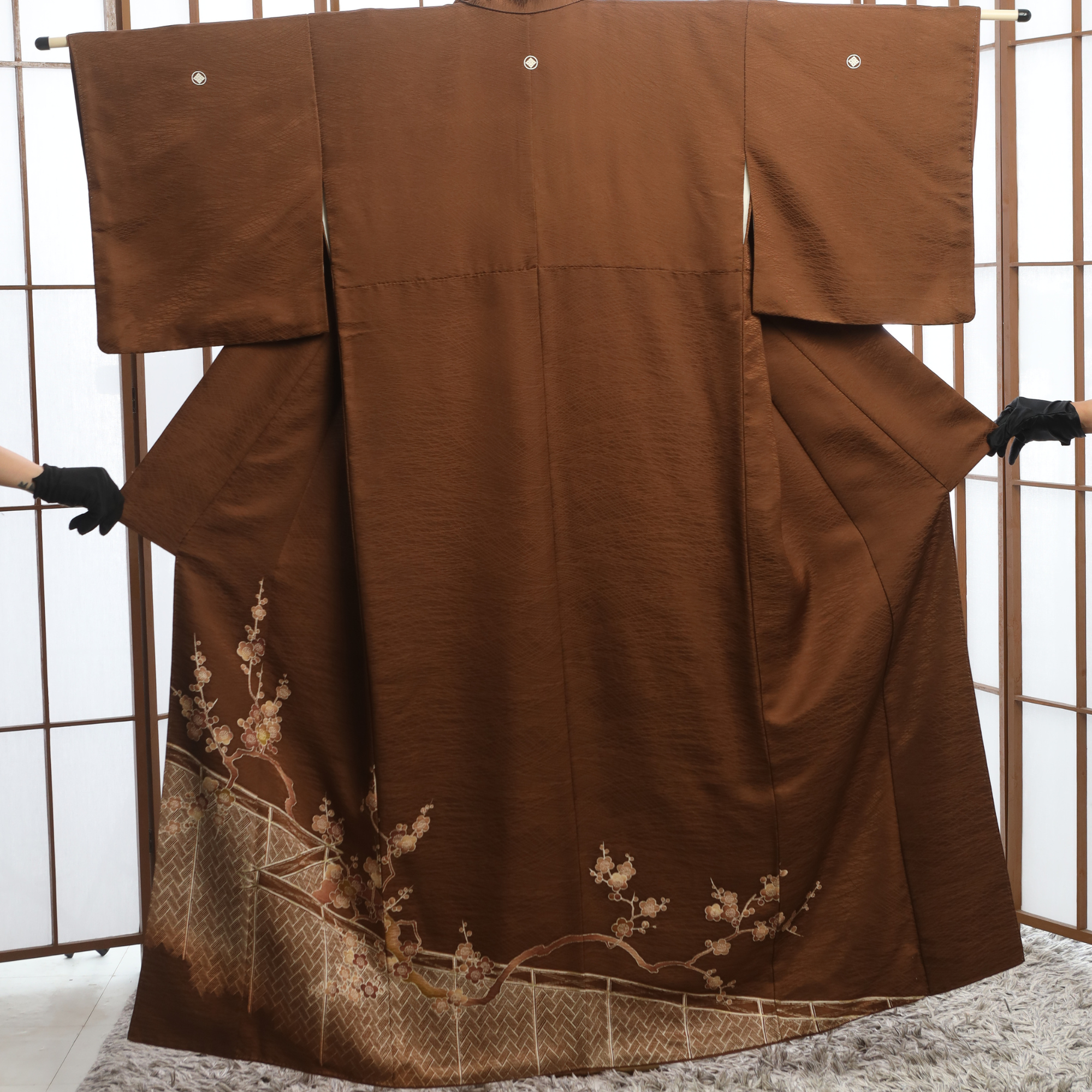 Premium Fabric SHO: 0423-04 | Umber blossom