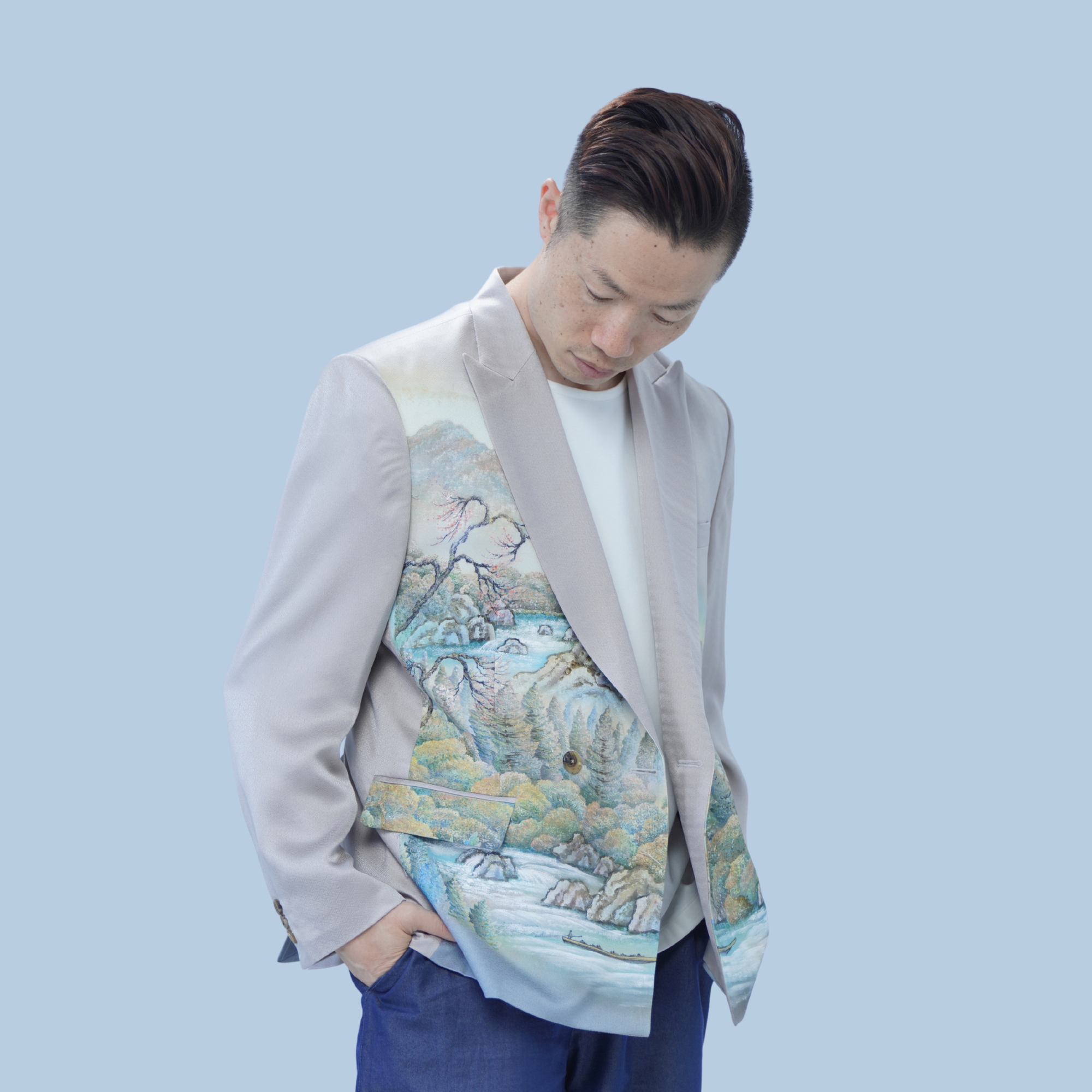 On-hand: Lavender Loose Fit Suit | Large