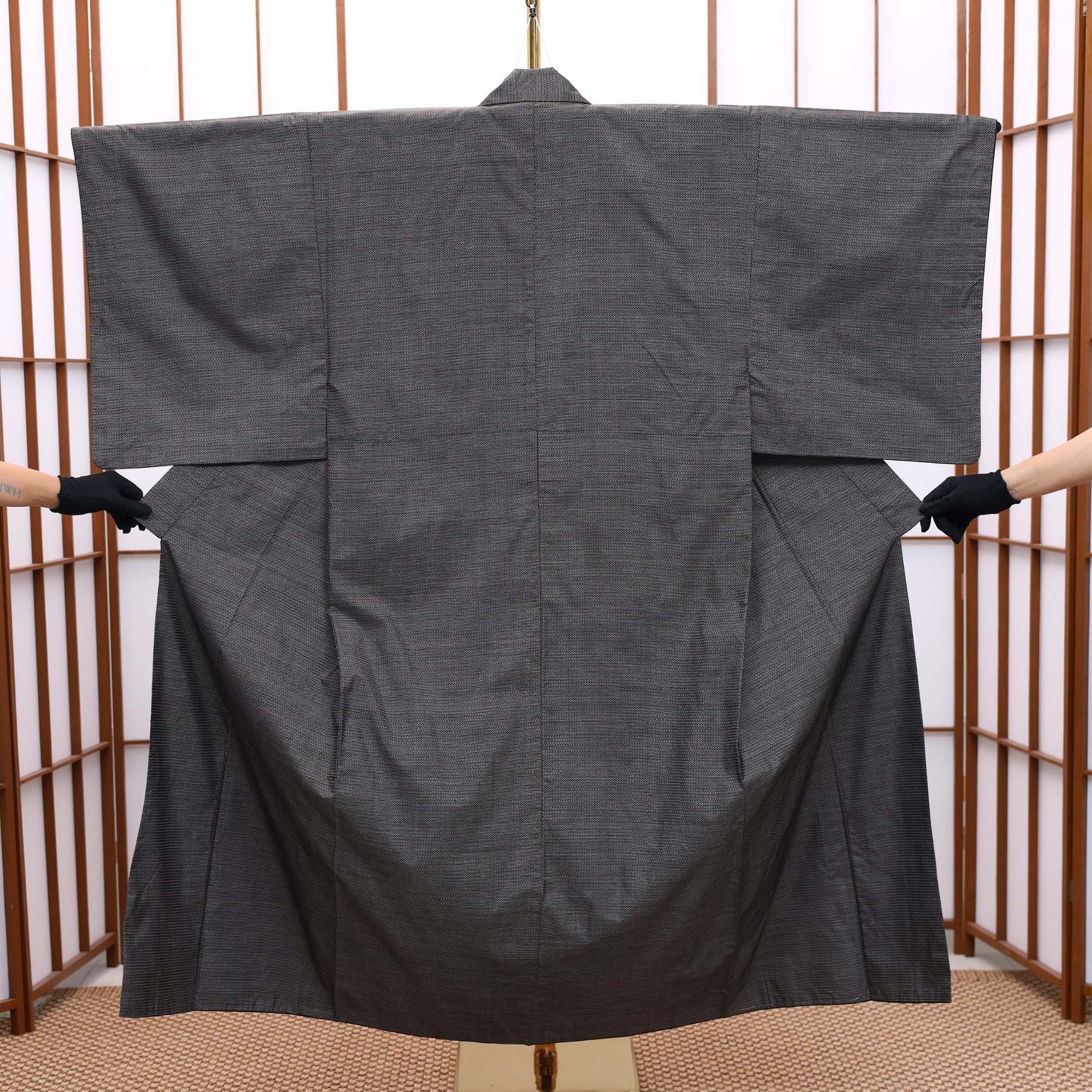 Premium Oshima Fabric: 0521_01 | Shadow Hex