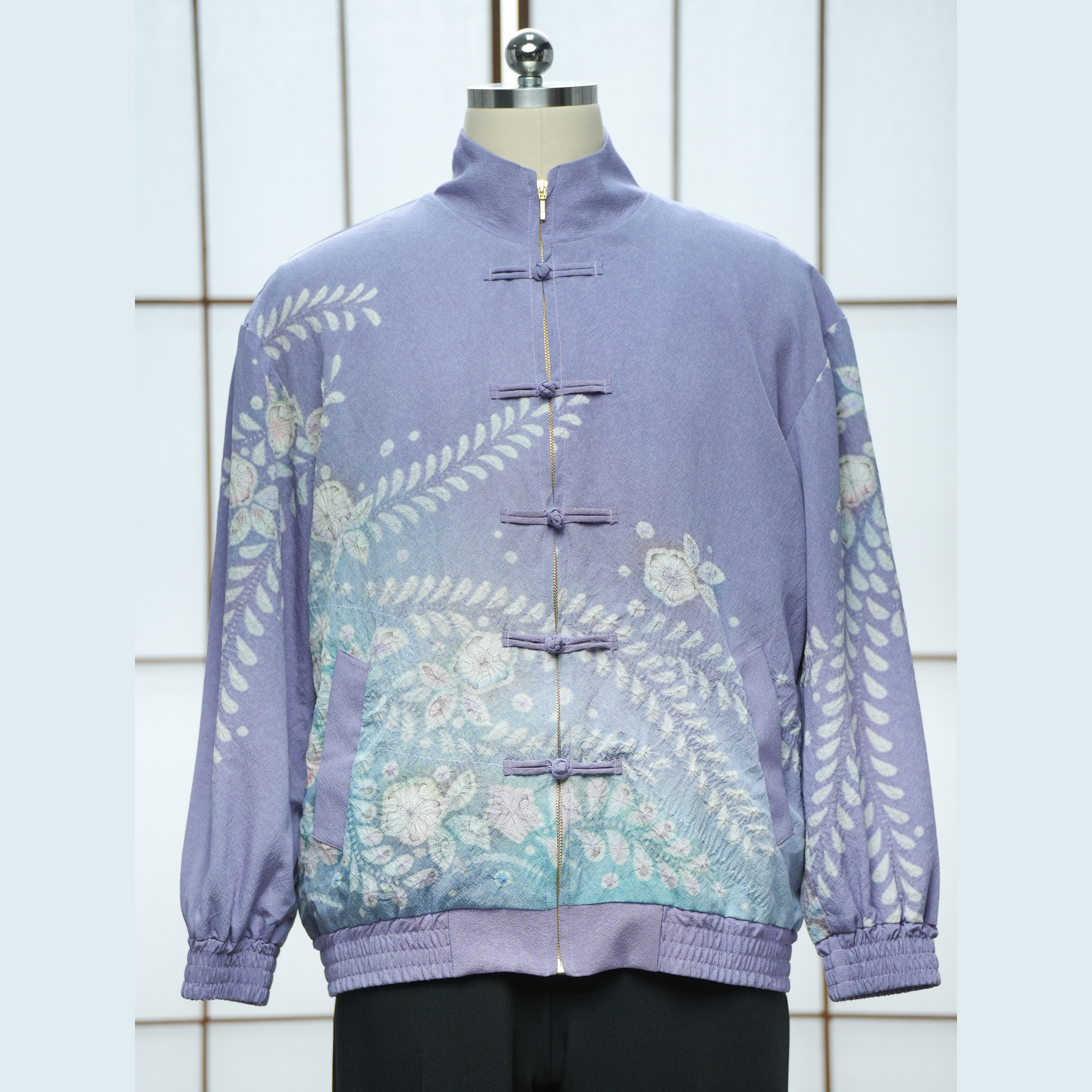 Premium On-hand: Lavender Chinese Knot Suit Jacket | CNY7170 | XL