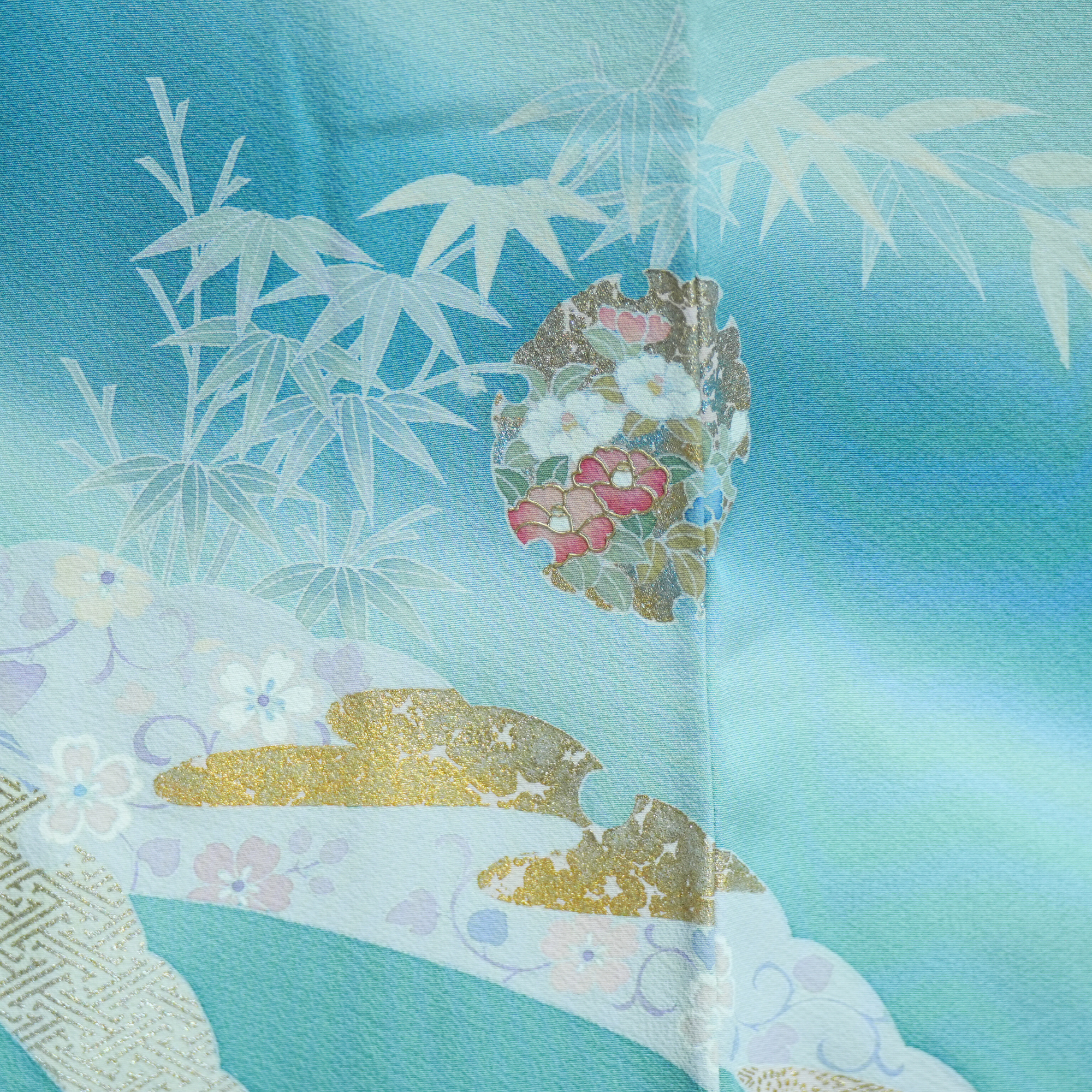 Bai Fabric: 0316-03 Vibrant Blue