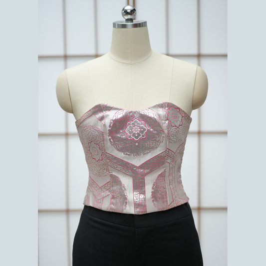 Premium On-hand item: Pink Corset | SA | C1839