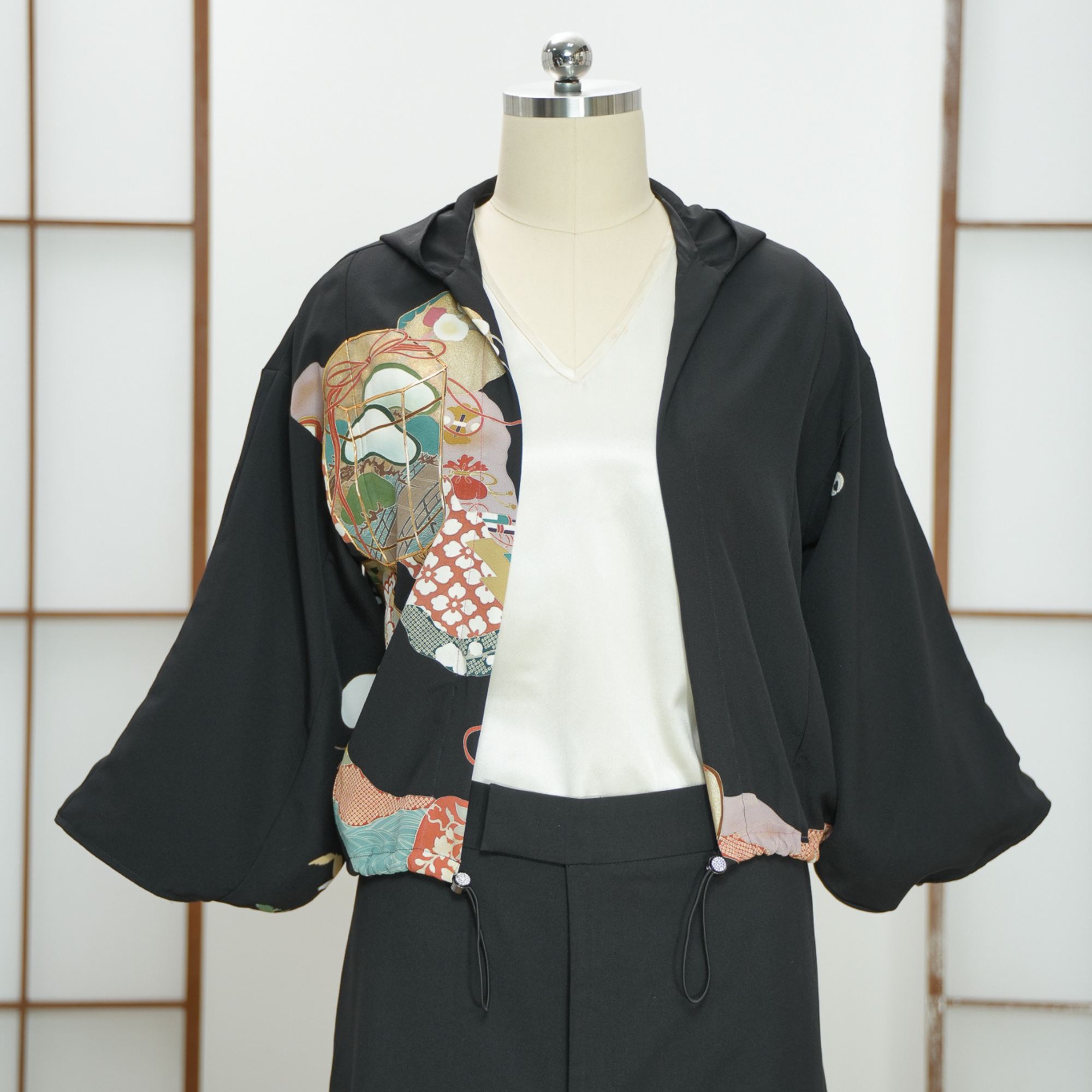 Premium On-hand item: Black Kodomo Hoodie | HK7656Y