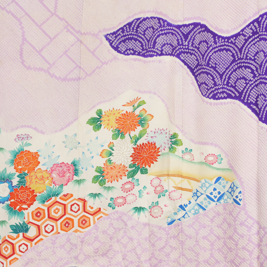 NALB Fabric: 0126NALB-06 | Purple shibori