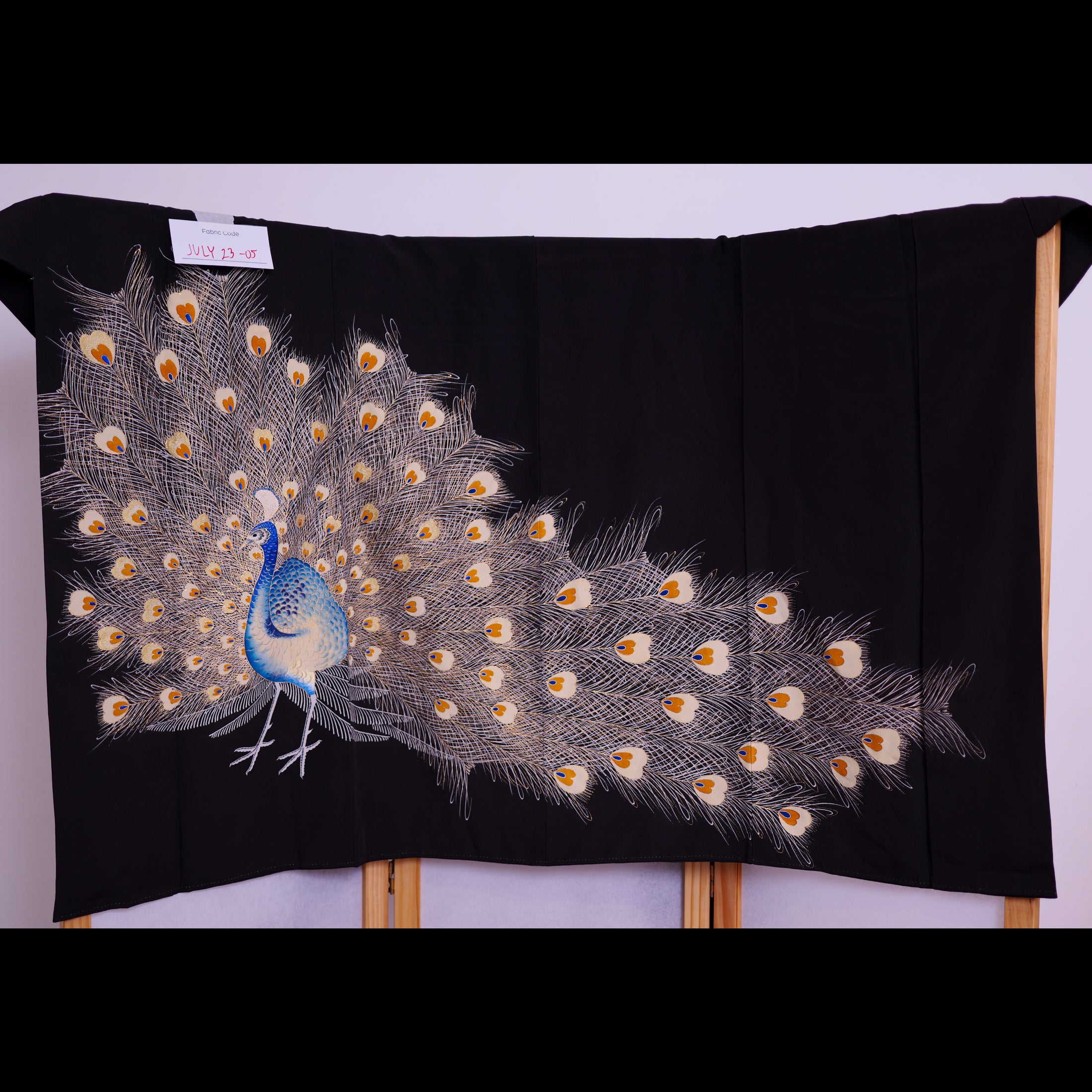 Premium Fabric: July23-05 Blue peacock