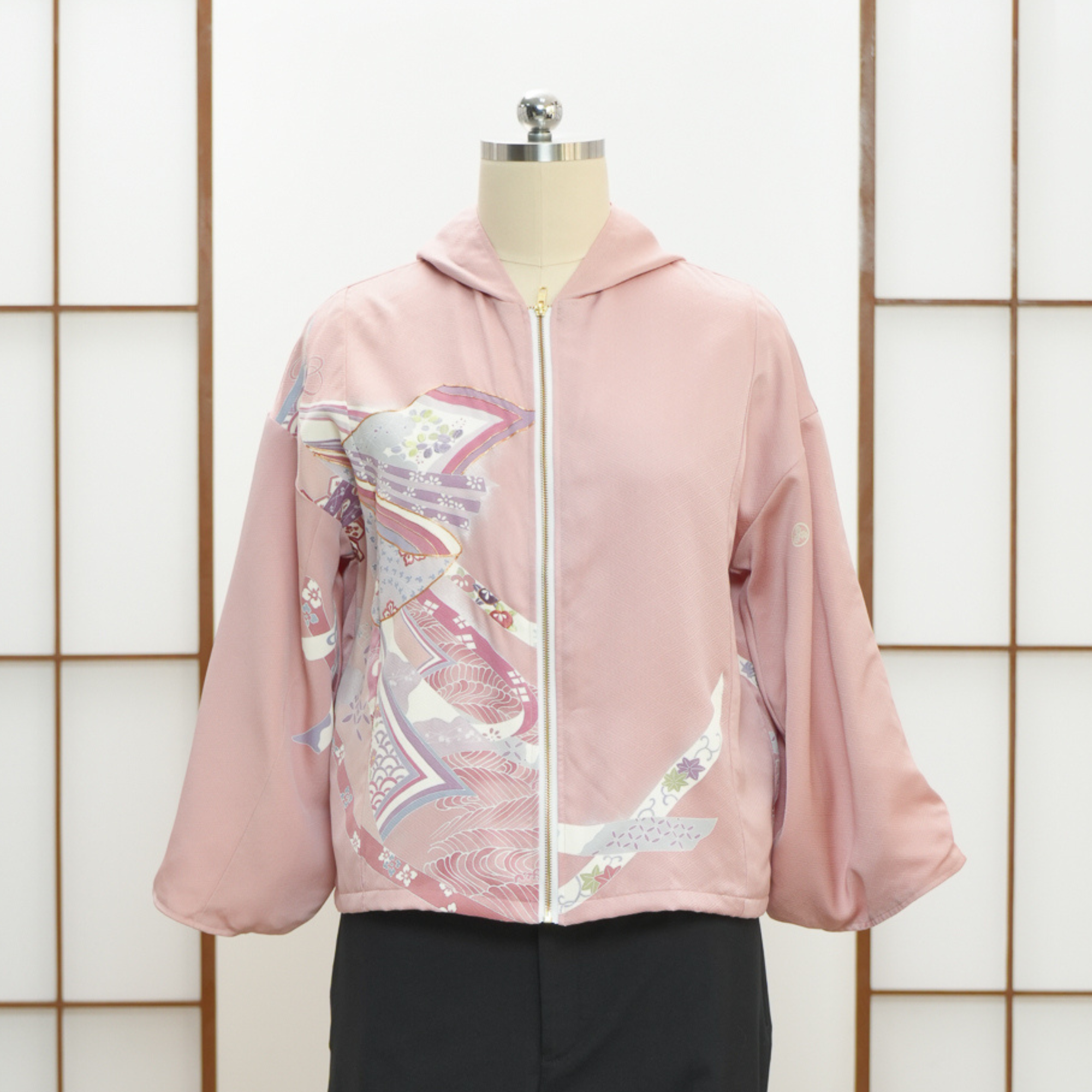 Premium On-hand: Pink Hoodie With Zipper | HWZ7822Y