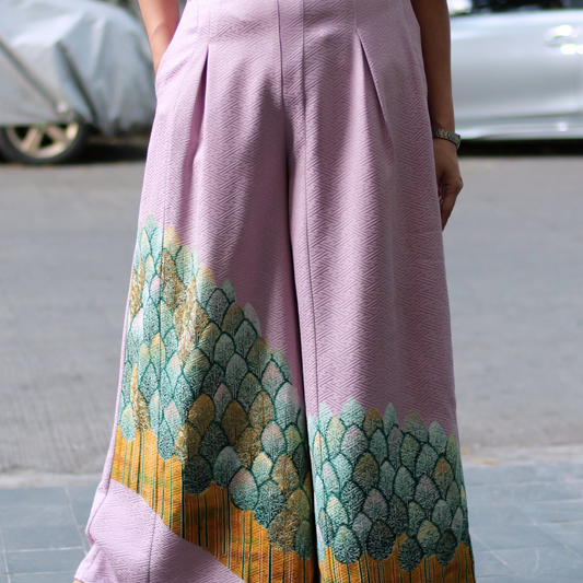 Ap30 On-hand: Lavender Palazzo Pants | PP3467 - XLA
