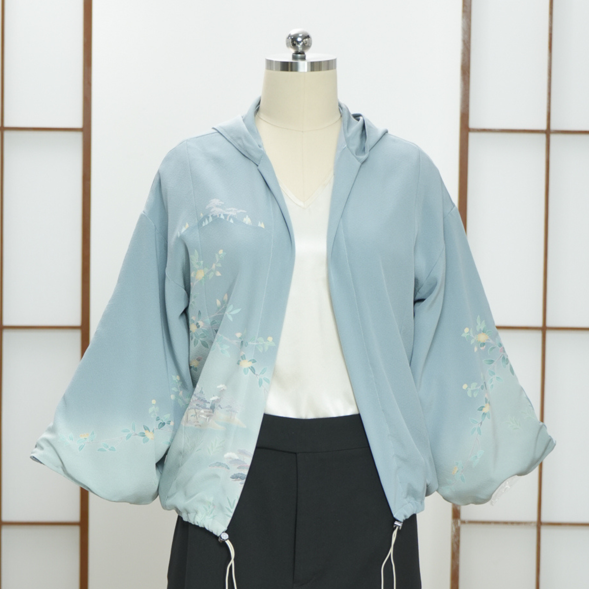 Premium On-hand: Blue Hoodie | H7665Y