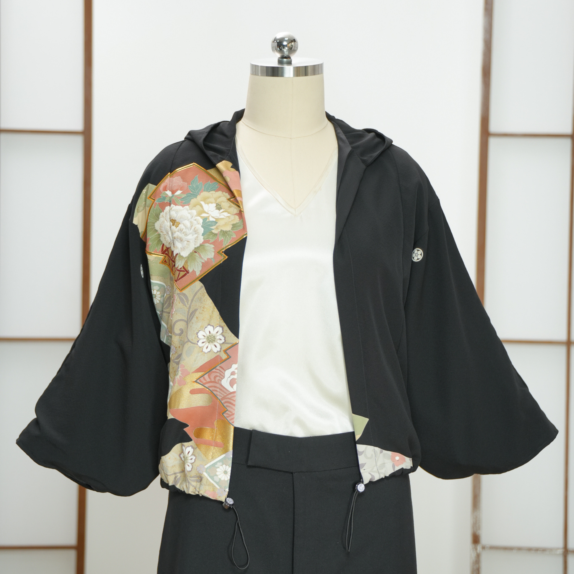 Premium On-hand item: Black Kodomo Hoodie | HK7712Y