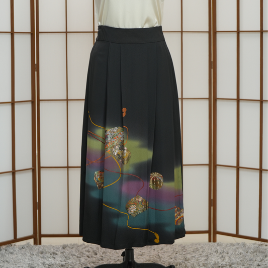 Premium On-hand: Black Hanbok Skirt | HS7317 | 2T