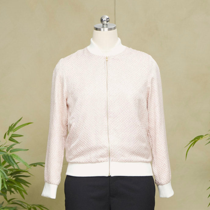 Premium On-hand: Cream Bomber Jacket | BJ8181M | MA (SO M)