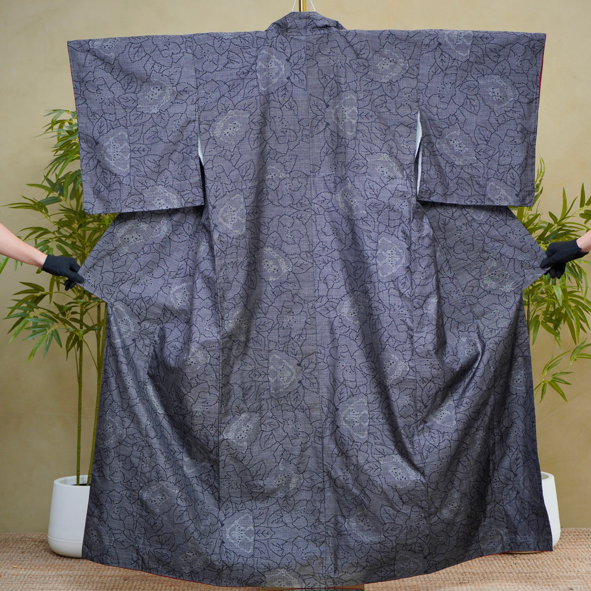 Premium Oshima Fabric: OSHIMA_0818_01 | Shadowed Blue