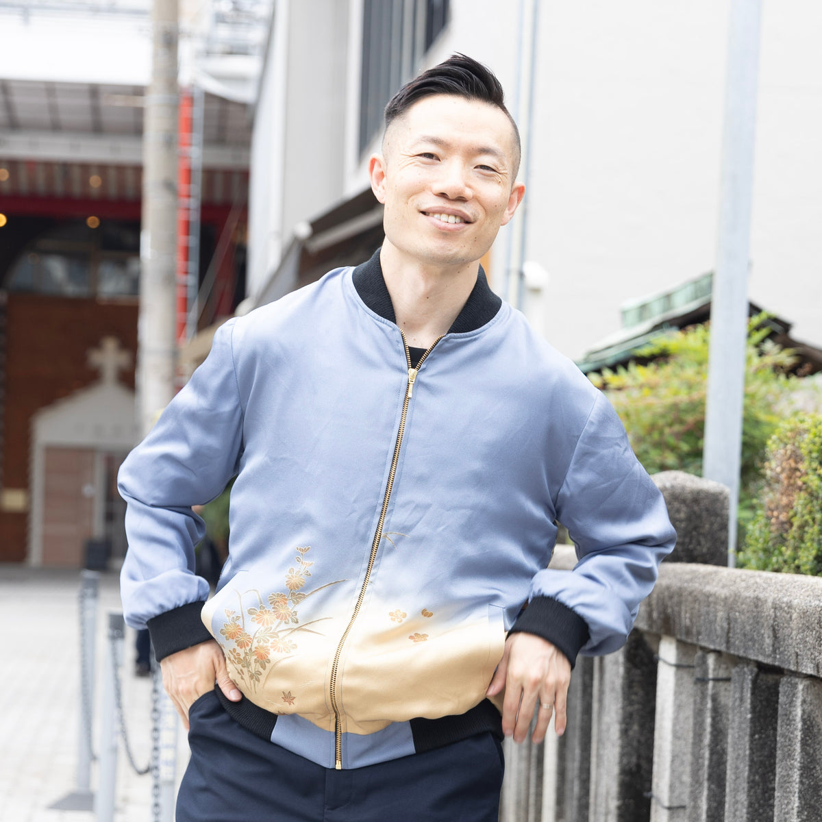 Premium On-hand: Blue Men's Bomber Jacket | XL | BJ8220M